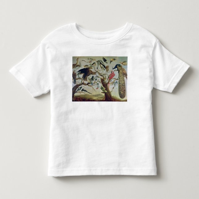 Camiseta Infantil O concerto do pássaro (Frente)