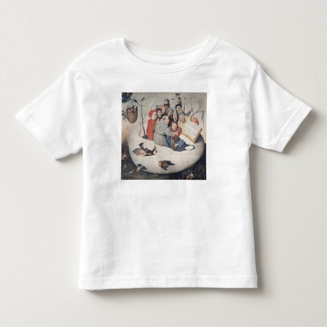 Camiseta Infantil O concerto no ovo (Frente)