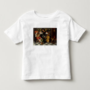 Camiseta Infantil O concerto (óleo no painel)