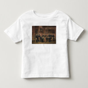 Camiseta Infantil O Conselho de Ministros na assinatura de Tuileries