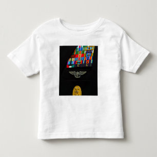 Camiseta Infantil O crachá do chefe do mestre do comando