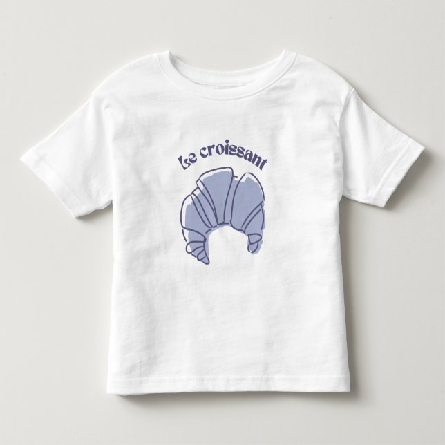 Camiseta Infantil O croissant (Frente)