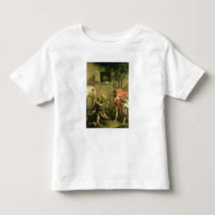 Camiseta Infantil O Cyrus infantil com o pastor