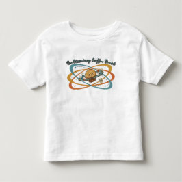 Camiseta Infantil O Design Retro Espaço Café Planetário