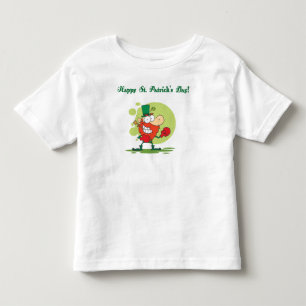 Camiseta Infantil O dia de St Patrick feliz