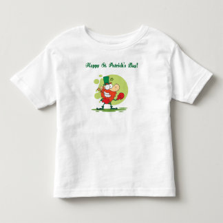 Camiseta Infantil O dia de St Patrick feliz