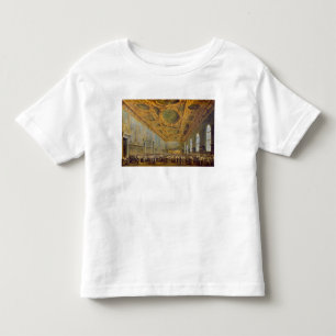 Camiseta Infantil O Doge de Veneza que agradece ao Conselho