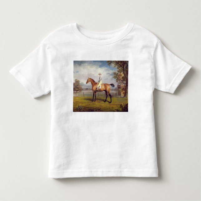 Camiseta Infantil O duque do disfarce de Hamilton com jóquei acima (Frente)