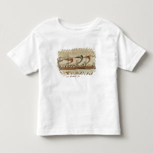 Camiseta Infantil O duque William e sua frota cruza o canal