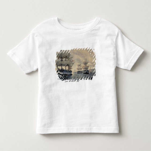 Camiseta Infantil O embarque da expedição de liberação do Pe (Frente)