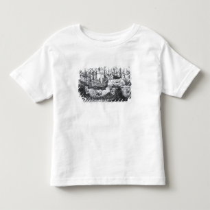 Camiseta Infantil O embarque de Henry VIII em Dôvar