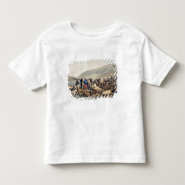 Camiseta Infantil O embarque do doente em Balaklava (Frente)