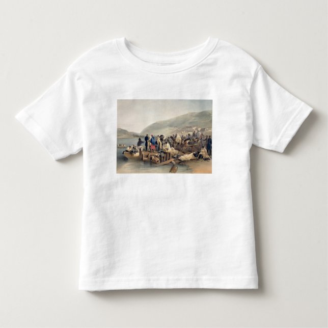Camiseta Infantil O embarque do doente em Balaklava (Frente)