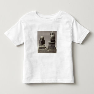 Camiseta Infantil O escrevente real Nebmertuf escrevendo sob o prote