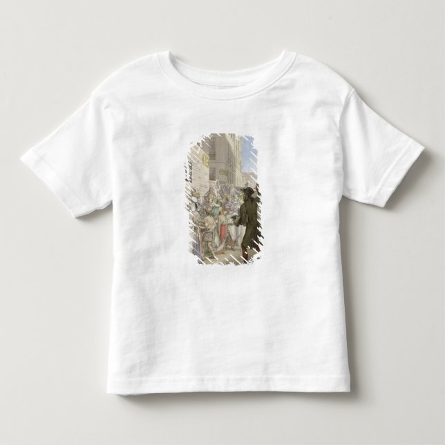 Camiseta Infantil O escritor público (Frente)