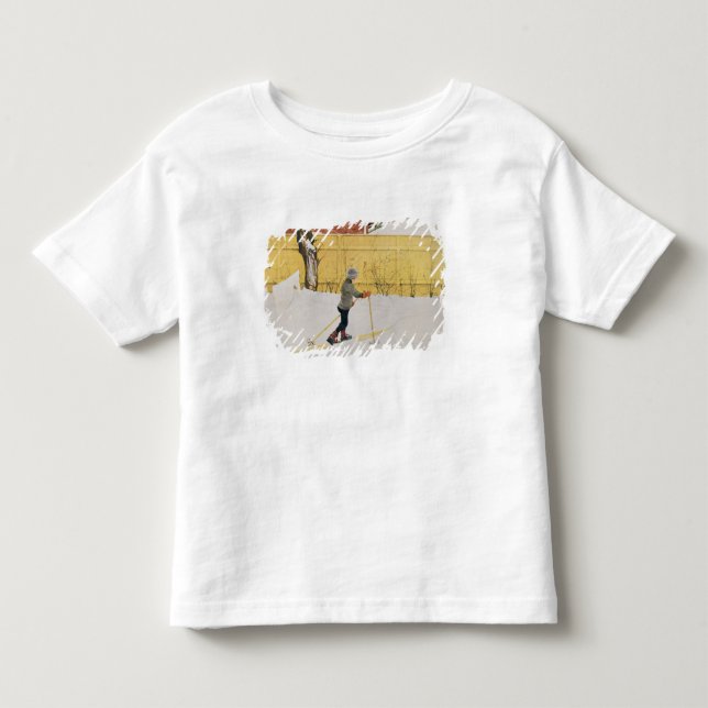 Camiseta Infantil O esquiador, c.1909 (Frente)