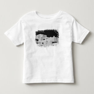 Camiseta Infantil O estilo Pueblo adobe Inn em Loretto, Papais noeis