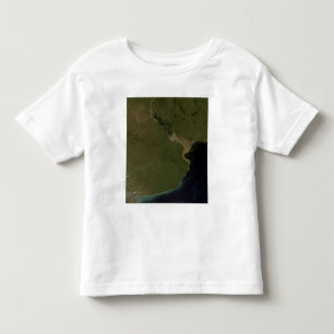 Camiseta Infantil O estuário de Rio de la Plata