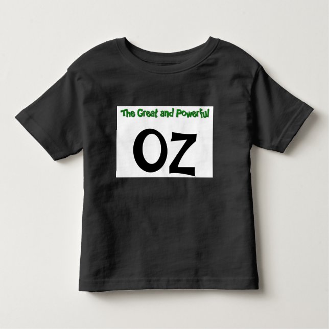 Camiseta Infantil O Excelente e poderoso T-Shirt Oz (Frente)