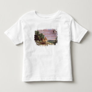Camiseta Infantil O falcão e a galinha