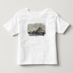 Camiseta Infantil O farol dos longships das terras termina,