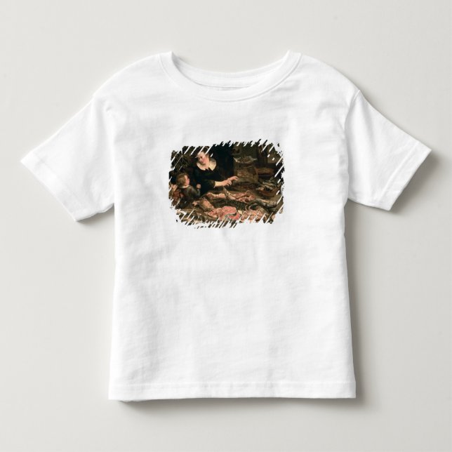 Camiseta Infantil O Fishmonger (Frente)