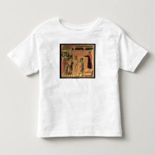 Camiseta Infantil O Flagellation, do altarpiece de Maesta