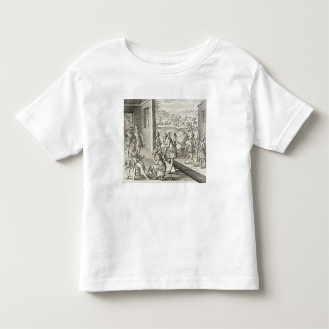 Camiseta Infantil O forte espanhol Caroline da captação, 1565, 'de (Frente)