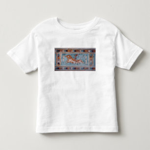 Camiseta Infantil O fresco do Toreador, palácio de Knossos, Crete