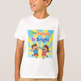 Camiseta Infantil O Futuro É Brilhante