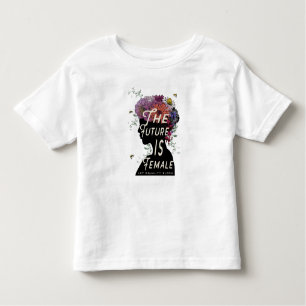 Camiseta Infantil O futuro é fêmea - t-shirt da criança
