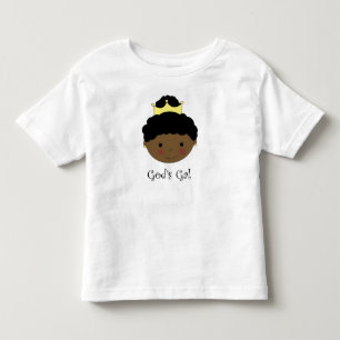 Camiseta Infantil O galão etíope do deus