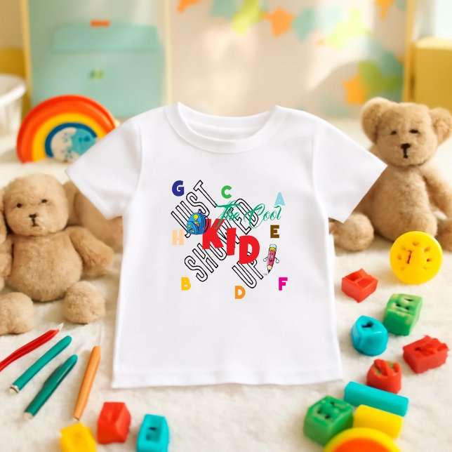 Camiseta Infantil O garoto Legal apareceu (Criador carregado)