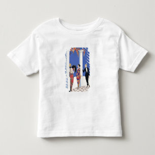Camiseta Infantil O gosto de Xaile, 1922 (impressão do pochoir)