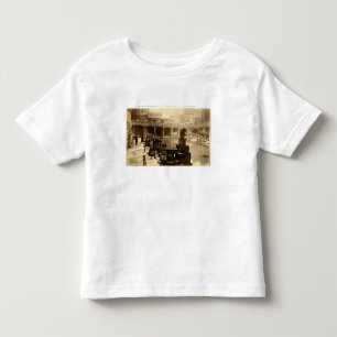 Camiseta Infantil O grande banho romano, banho (foto de b/w)