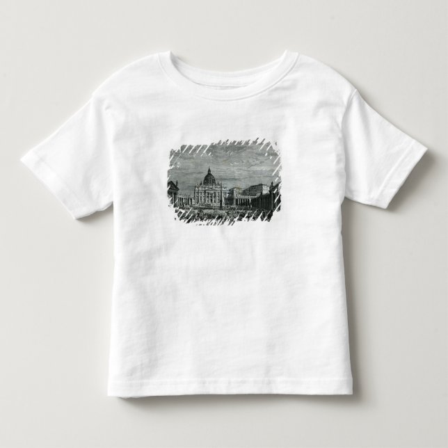 Camiseta Infantil O grande Benediction da páscoa (Frente)
