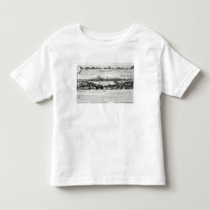 Camiseta Infantil O grande fogo de Londres em 1666