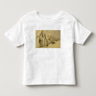 Camiseta Infantil O grande templo de Abu Simbel, Nubia, de "Egipto