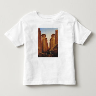 Camiseta Infantil O grande templo de Amun em Karnak