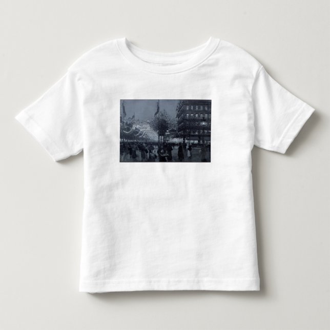 Camiseta Infantil O Grands Boulevards, Paris (Frente)