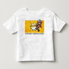 Camiseta Infantil O Gridiron Blitzkrieg #28 Personalizável do [Nome