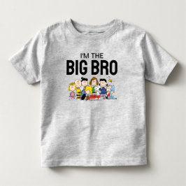 Camiseta Infantil O Grupo Peanuts | Eu Sou O Irmão Mais Velho