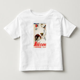 Camiseta Infantil O inferno compete o poster relativo à promoção