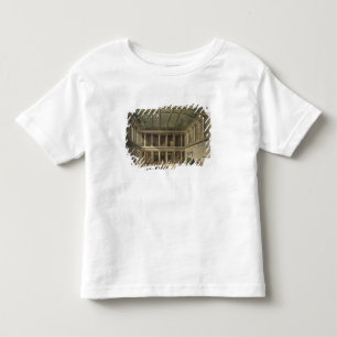 Camiseta Infantil O interior da sala do concerto, 'do banho ilustrou