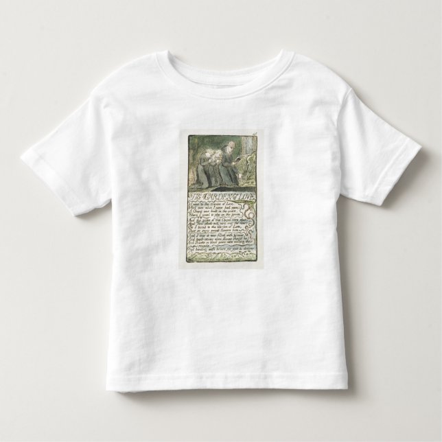 Camiseta Infantil "O jardim do amor", chapeia 45 (Bentley 44) de ' (Frente)