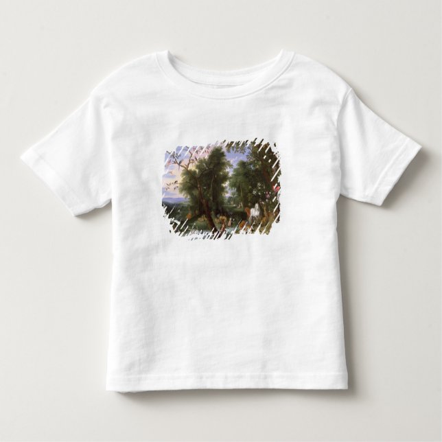 Camiseta Infantil O Jardim do Éden, 1659 (Frente)