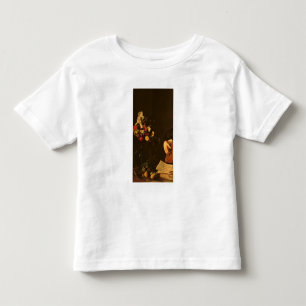 Camiseta Infantil O jogador do alaúde, c.1595