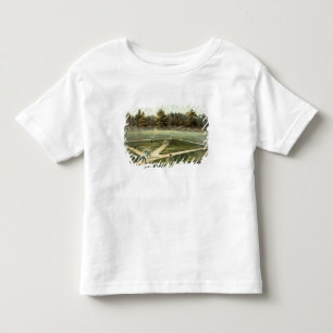 Camiseta Infantil O jogo nacional americano do basebol