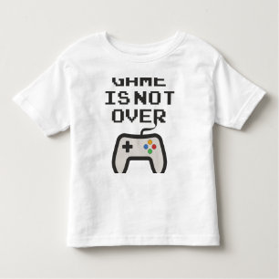 Camiseta Infantil O jogo não acabou