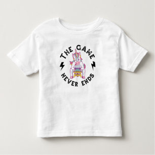 Camiseta Infantil O jogo nunca acaba